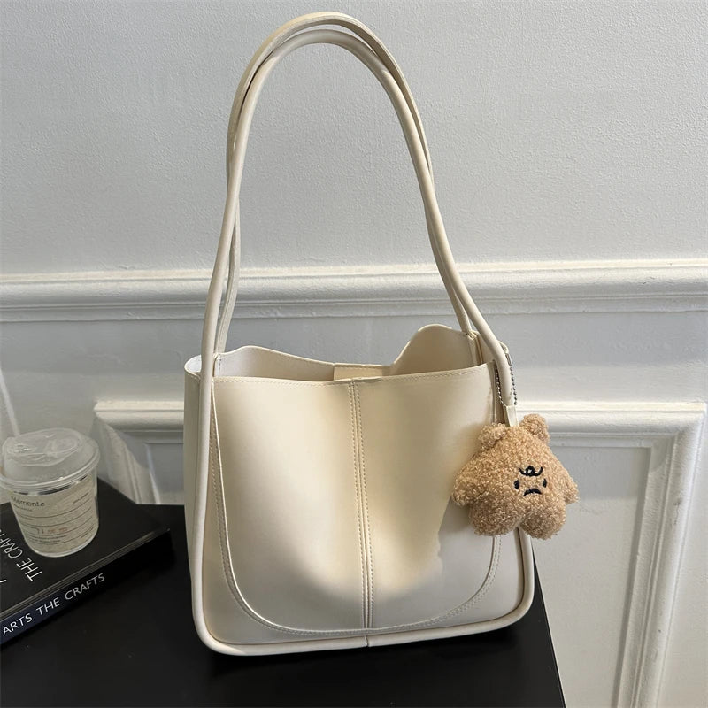 Large Capaci Buet Bag Women's Handbag 2023 New Retro Versatile Single oulder Bag Quali Tote Bag for Work And Commuting